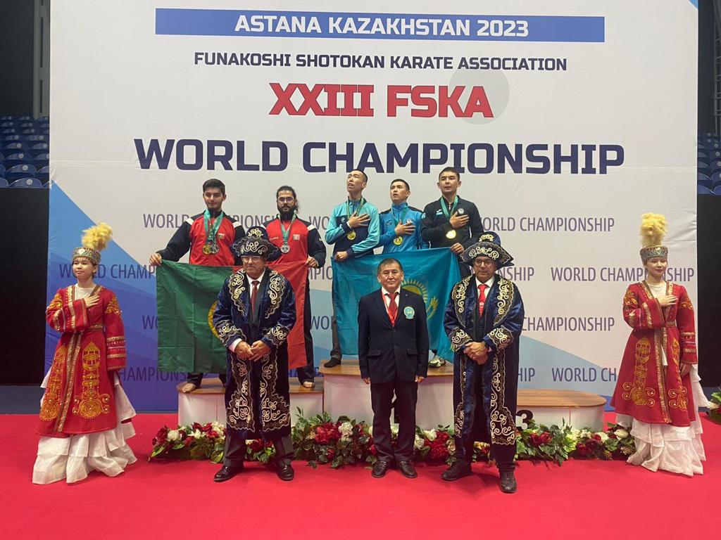 A student of the Agrarian Faculty brought gold in karate to Kazakhstan