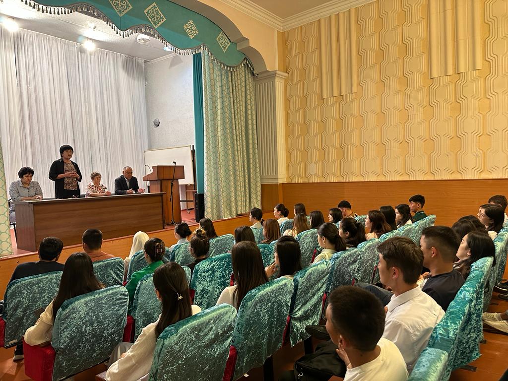 Graduates of the Agrarian faculty listened to information on admission to the magistracy