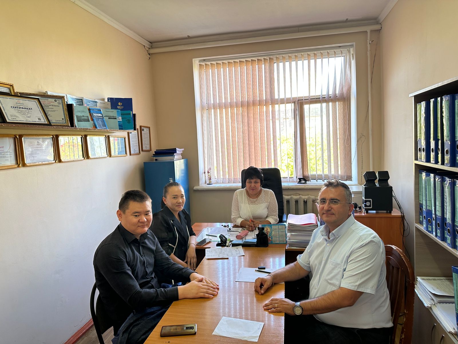 As part of the program of attracting foreign scientists to teaching activities of the Ministry of education and science of the Republic of Kazakhstan, Foreign scientists come to the South Kazakhstan University named after M. Auezov  