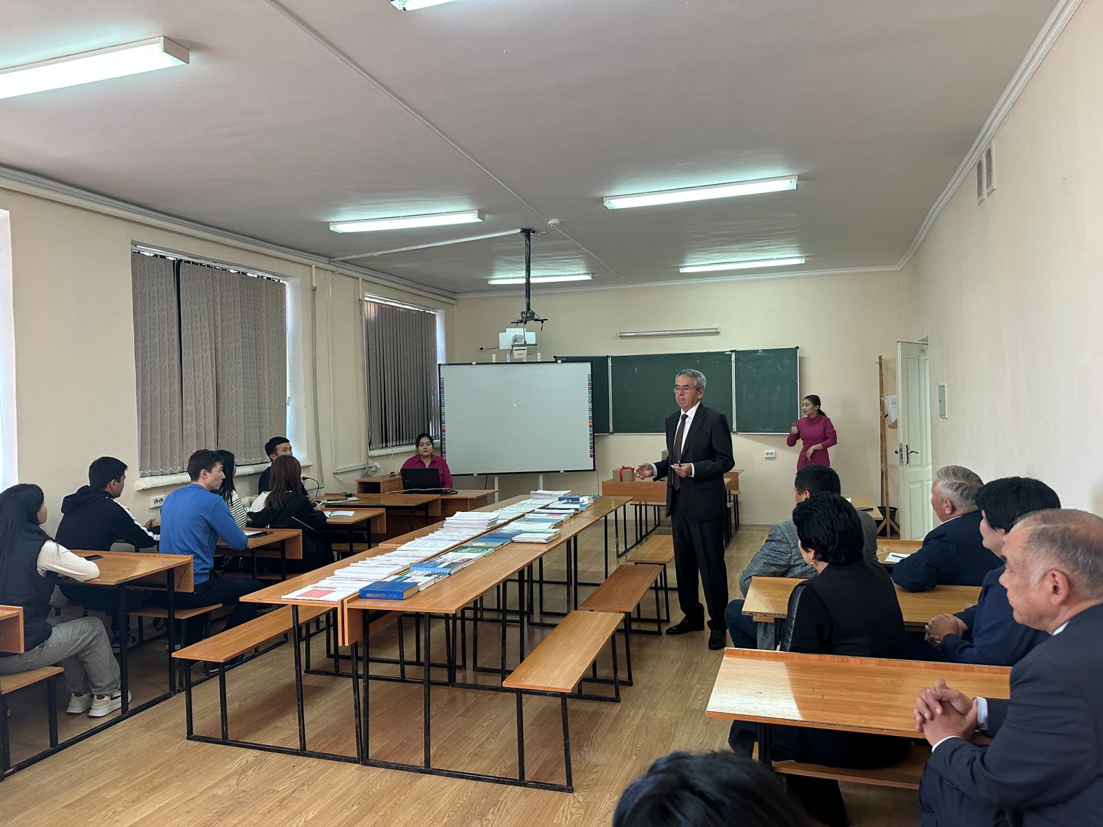 A presentation of the textbook took place at the Agrarian Faculty