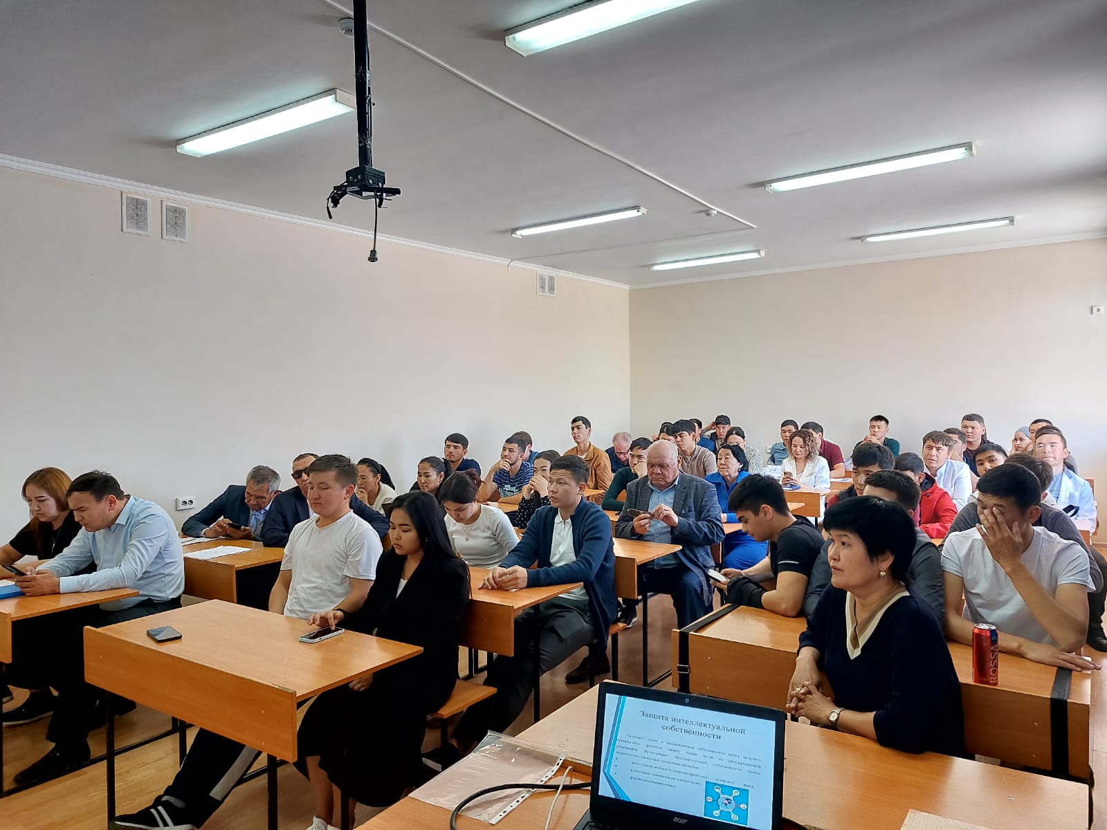 The seminar &quot;Intellectual property&quot; was provided at the Agrarian Faculty