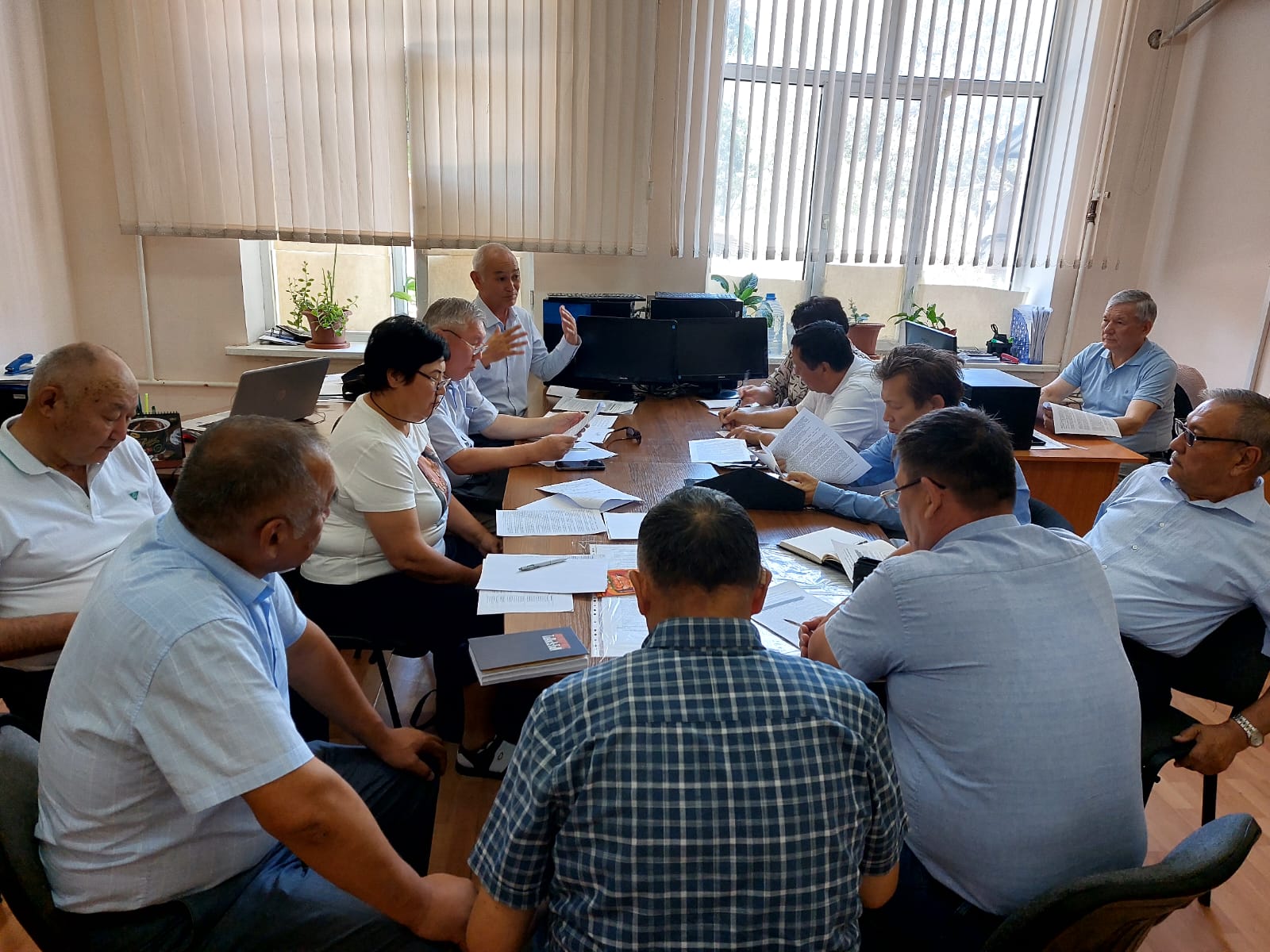 Working meetings on the participation of Agrarian Faculty scientists in the program-targeted financing competition